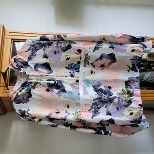 COPY - Ladies size L floral windbreaker